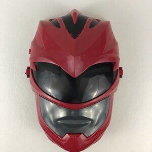 Power Rangers Movie FX Talking Mask Red Ranger Costume Role Play Bandai 2016
